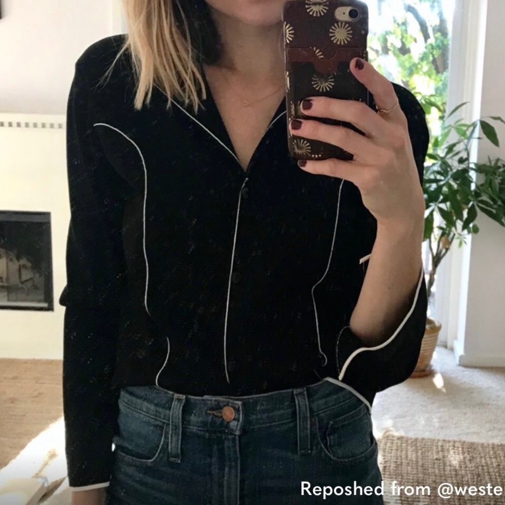 SOLD Vintage Western Blouse